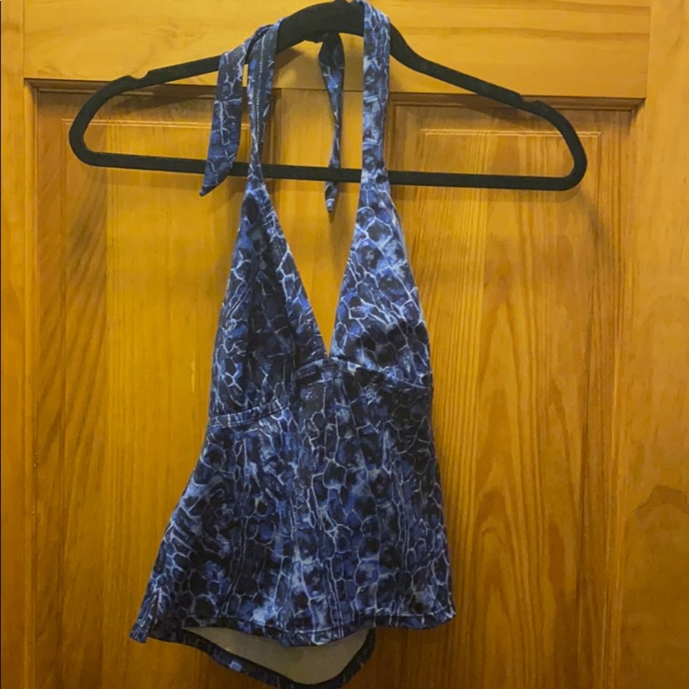 Jantzen Women’s Halter Top Bathing Skirt Suit - Picture 8 of 11